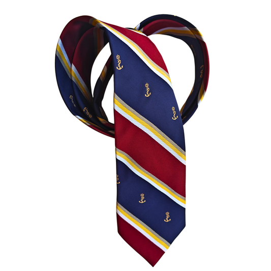 Admiralty Striped Premium Woven Microfibre Tie