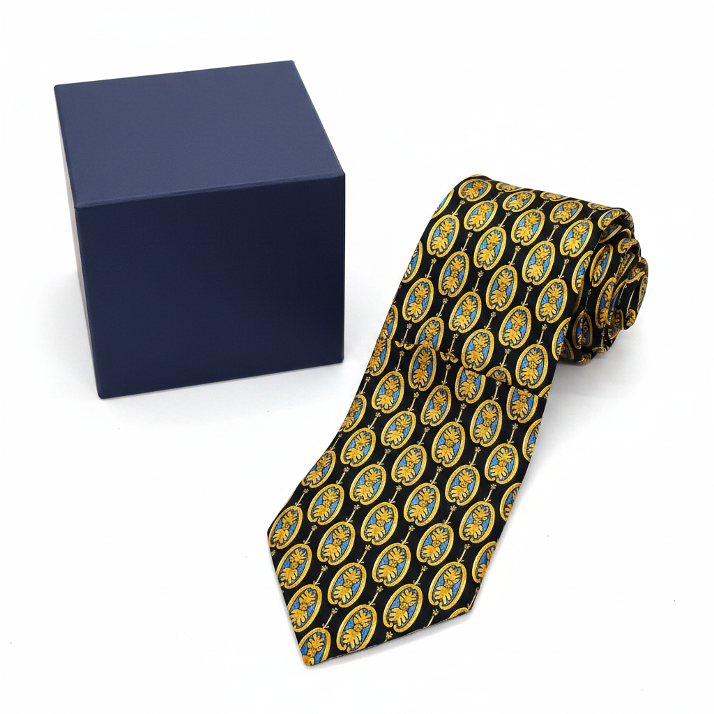 Matthew Italian Jacquard Necktie