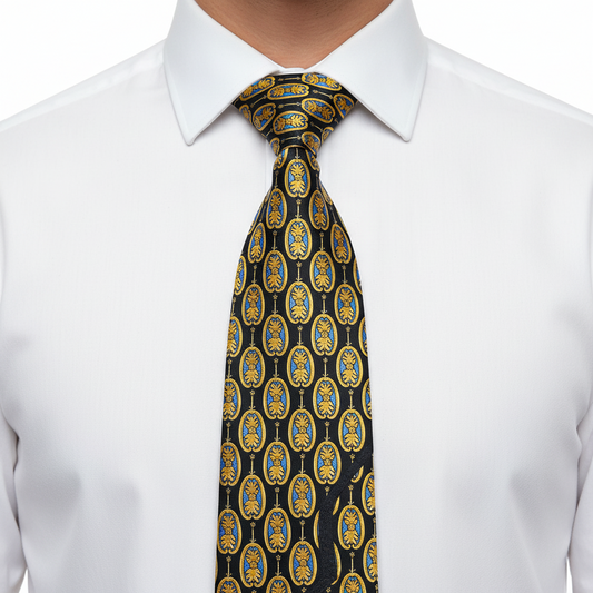 Matthew Italian Jacquard Necktie