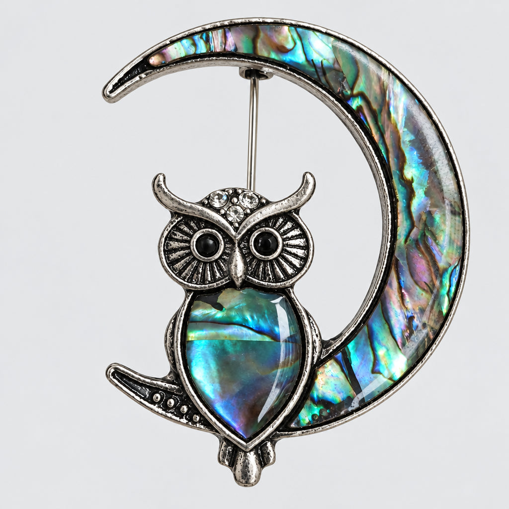 Wise Owl Unisex Brooch & Lapel Pin