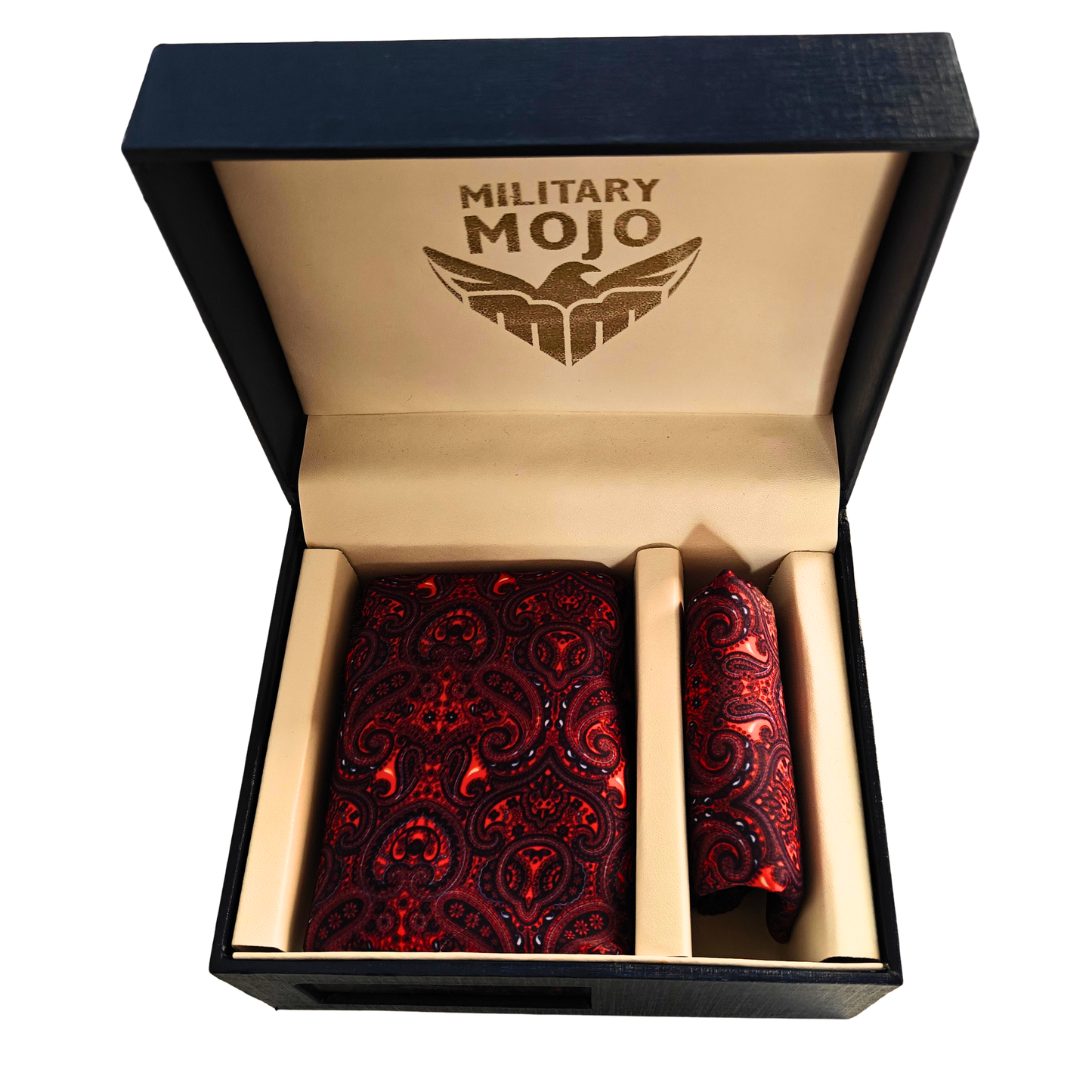 Paisley Royale Drape Scarf & Pocket Square Matching Set