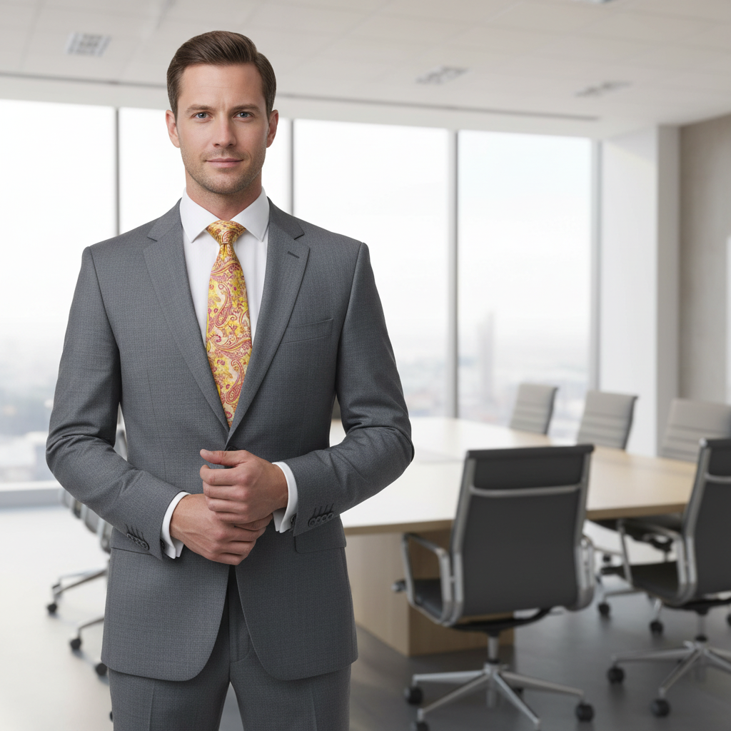 Petal Prestige Microfibre Necktie