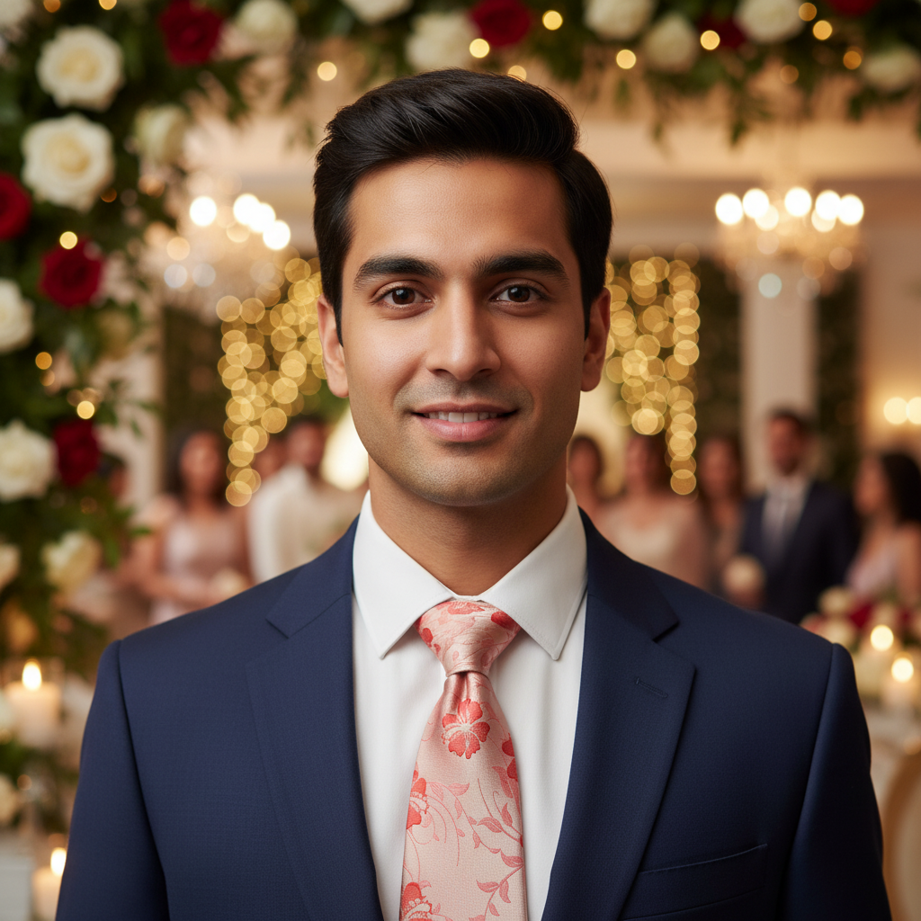 Rose Legacy Microfibre Necktie