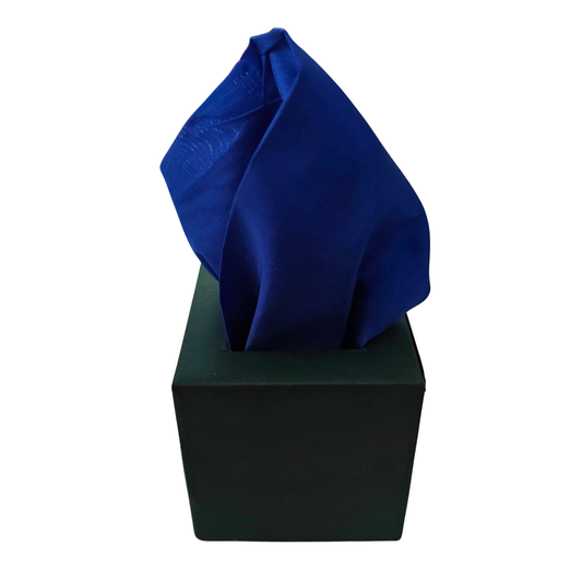 Royal Blue Wisp Pocket Square