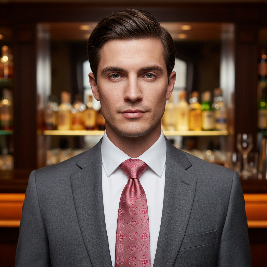 Sapphire Regiment Microfibre Necktie