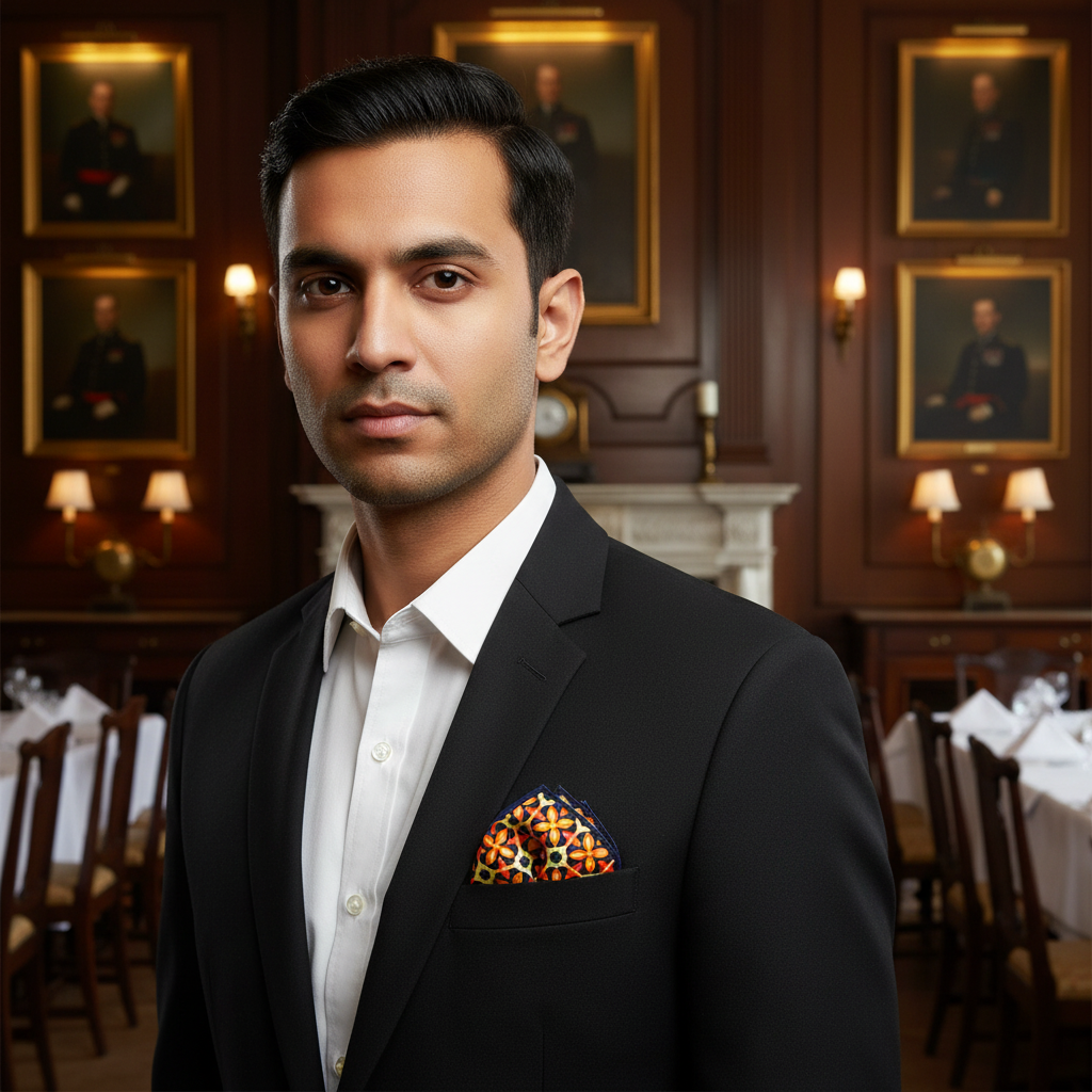 Sienna Pocket Square