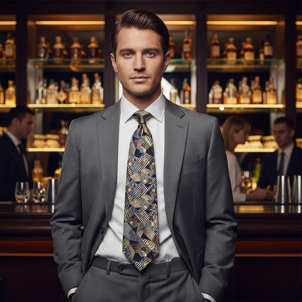 Sven Italian Jacquard Necktie