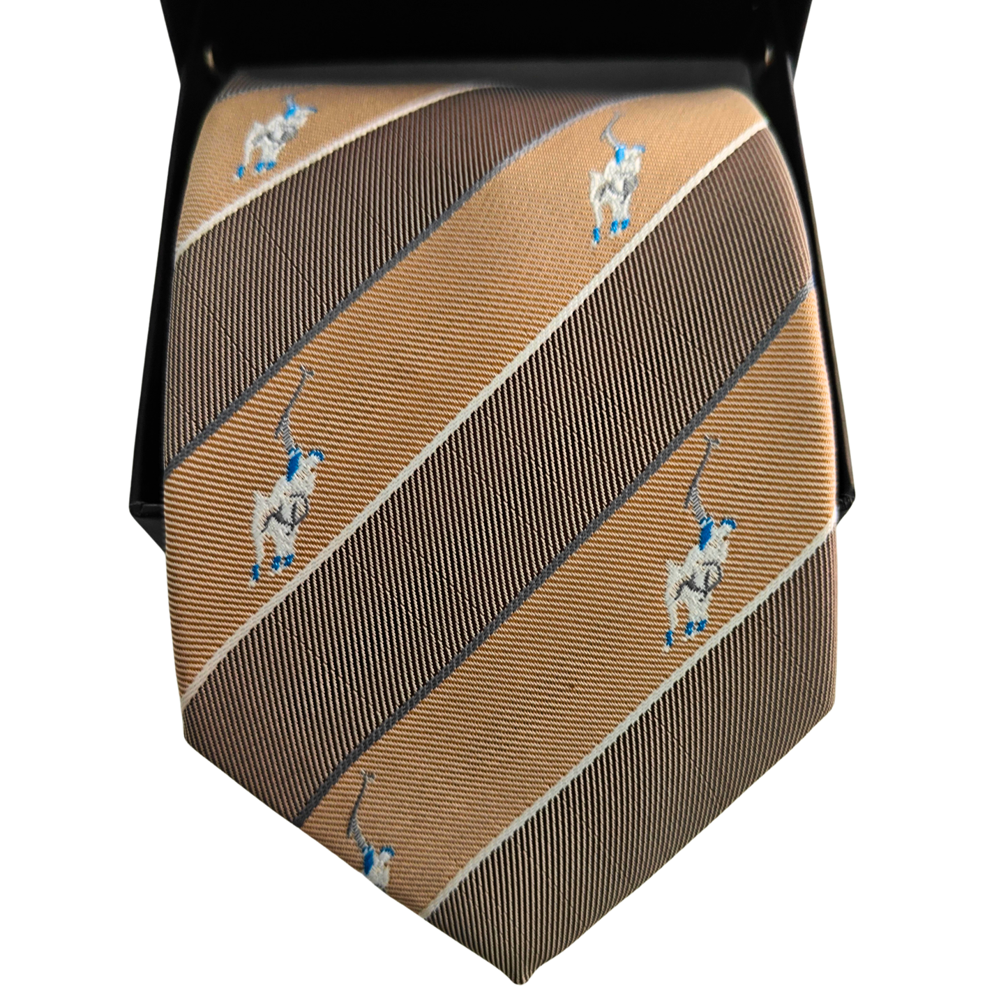 The Polo Emblem Necktie