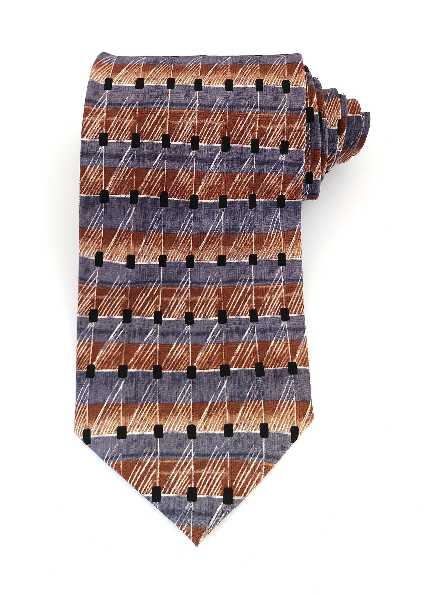 Carla Woven Jacquard Tie