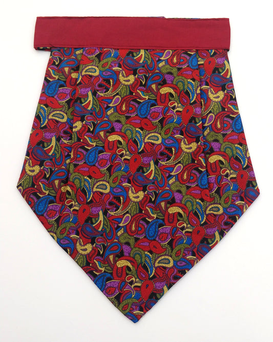 Silk Cravat Vibrant Paisley