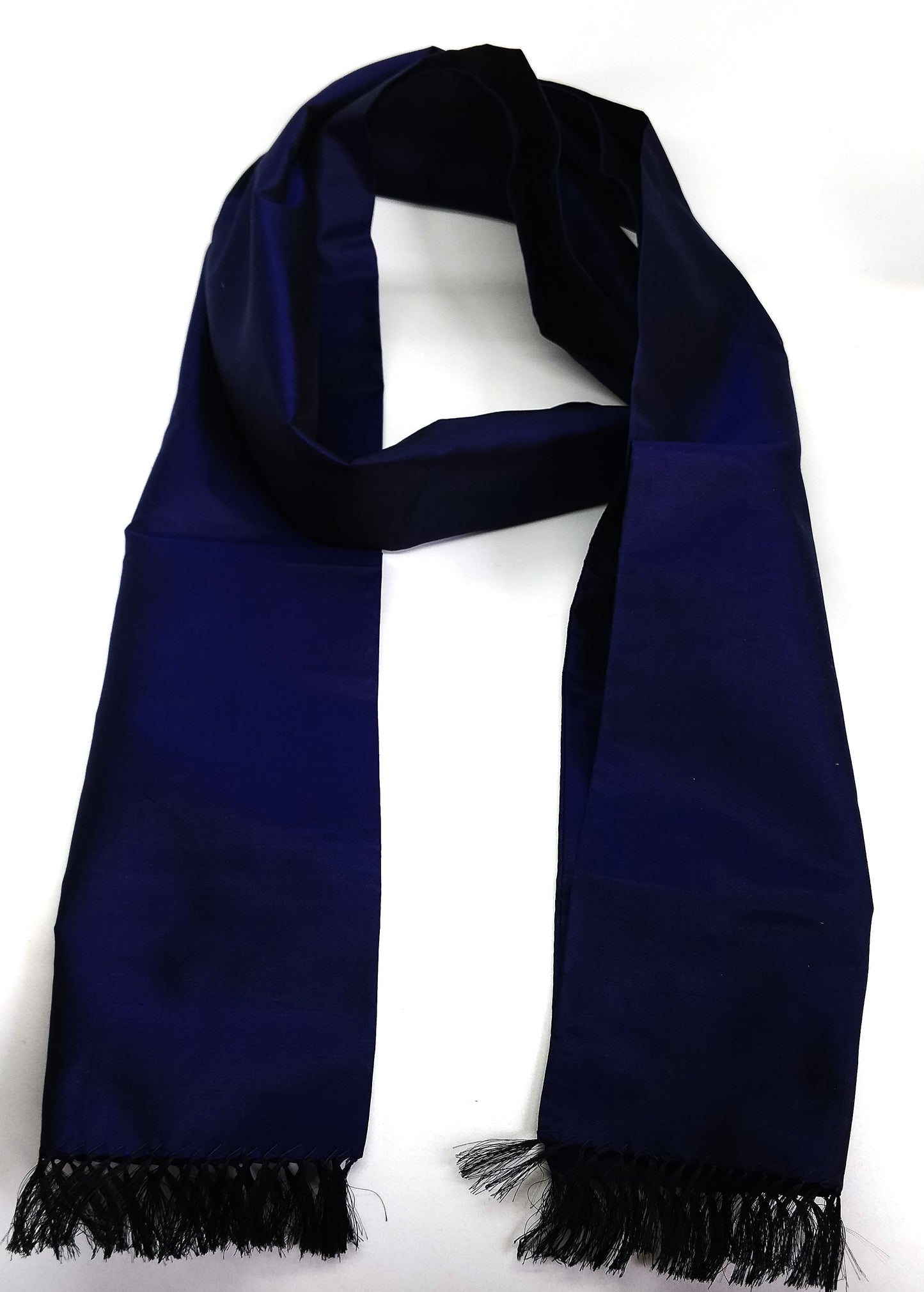 Navy Blue Solid Colour Scarf