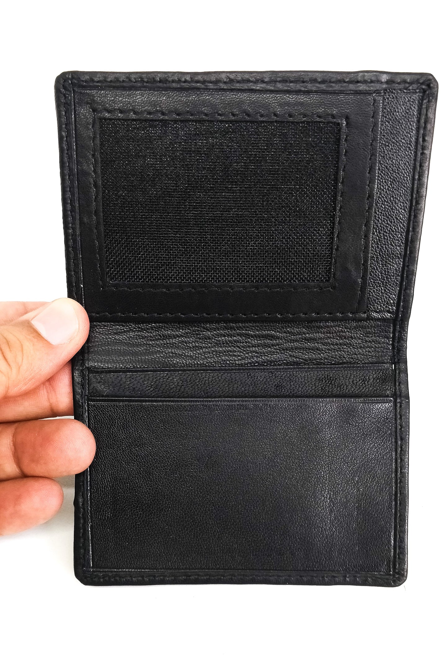 Multi Purpose Genuine Leather Black Card Holder